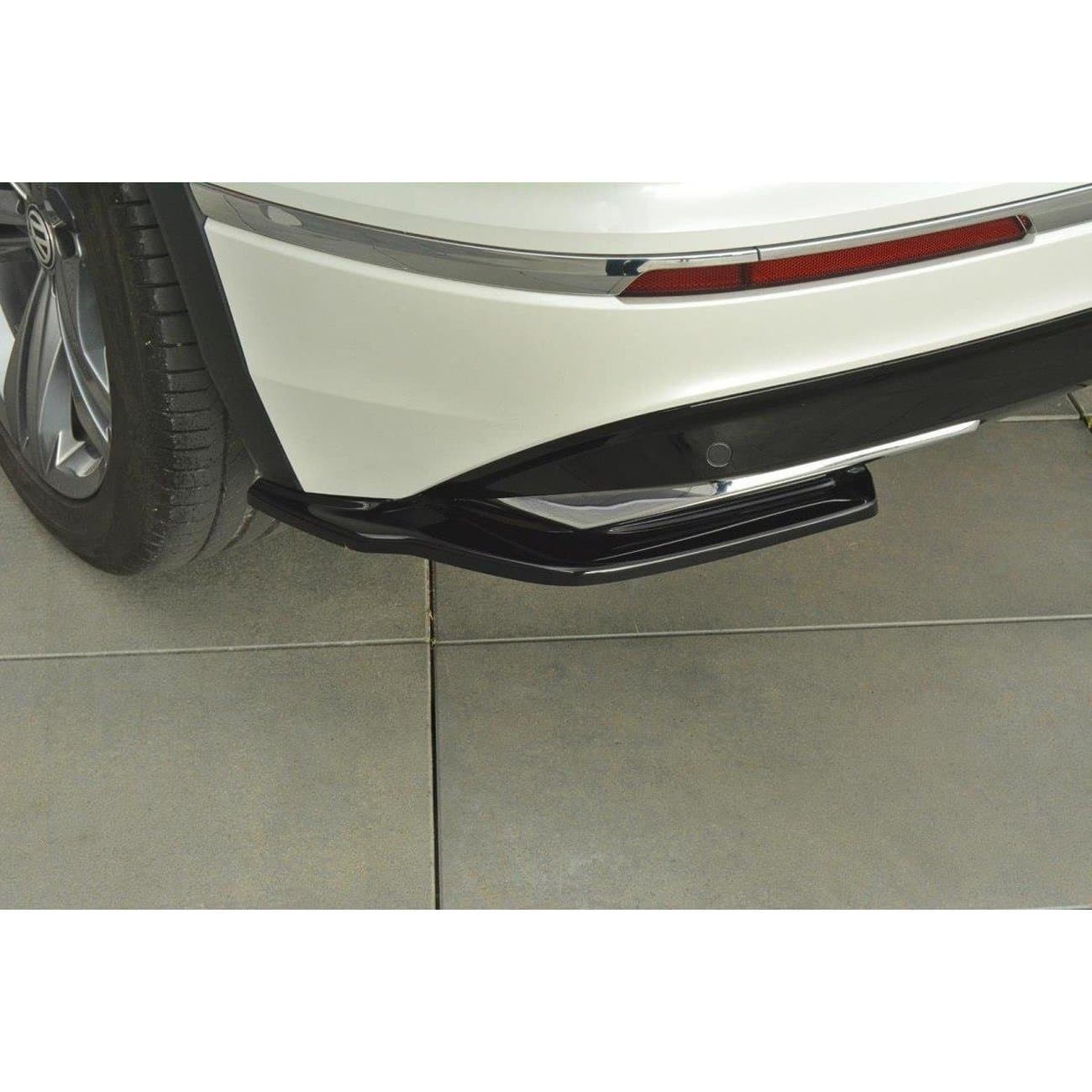 VW TIGUAN R-LINE - MAXTON DESIGN HECK ANSATZ DIFFUSER FLAPS – Bild 3