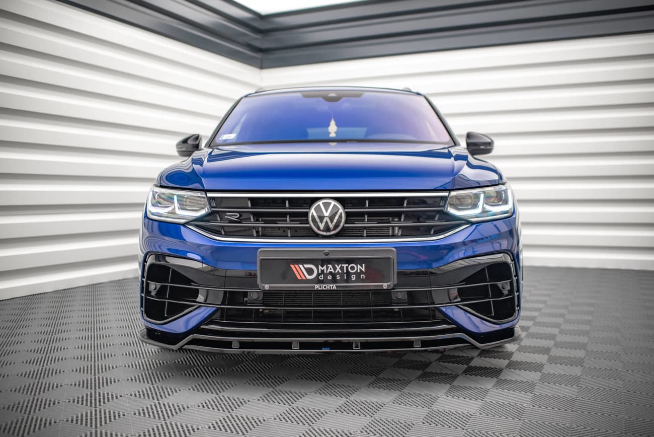 VW TIGUAN R-LINE 2020+ - MAXTON DESIGN FRONTSPOILER LIPPE (DTC) – Bild 2