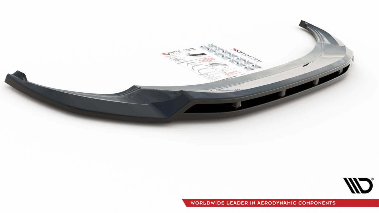 VW TIGUAN R-LINE 2020+ - MAXTON DESIGN FRONTSPOILER LIPPE (DTC) – Bild 3