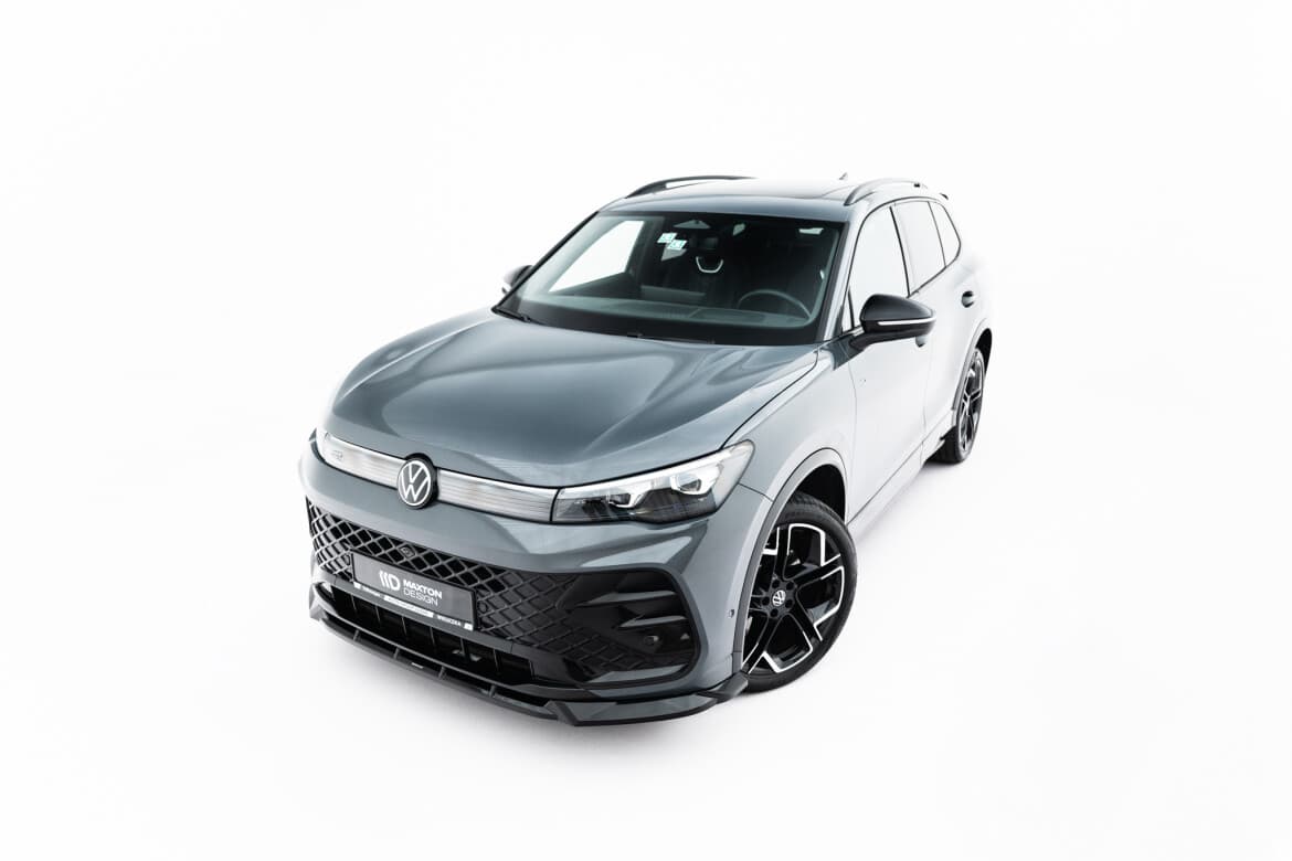 VW TIGUAN R-LINE - MAXTON DESIGN FRONTSPOILER LIPPE V.1 – Bild 2