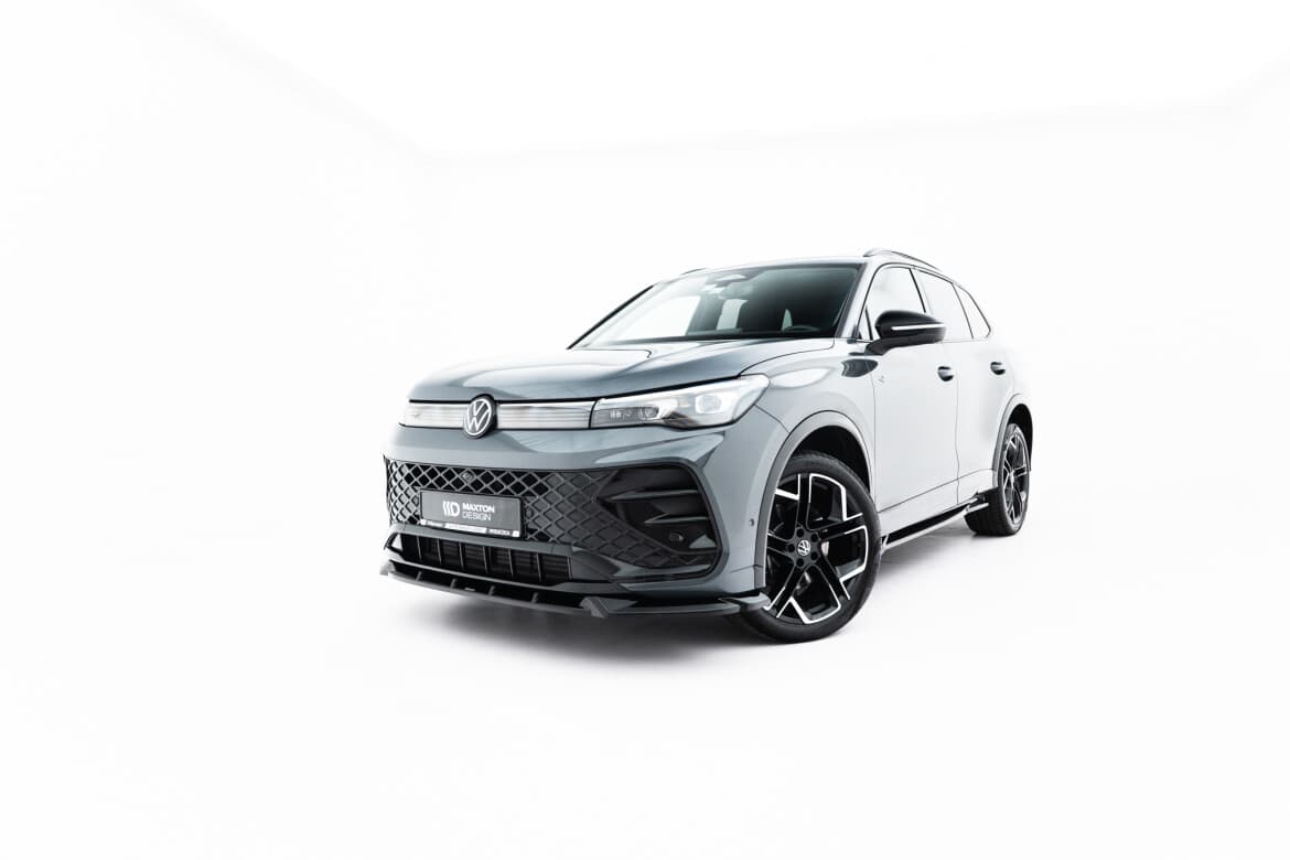 VW TIGUAN R-LINE - MAXTON DESIGN FRONTSPOILER LIPPE V.1 – Bild 5