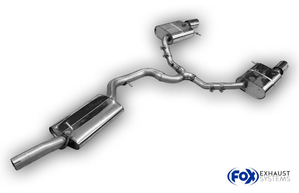 VW PASSAT R36 - FOX DUPLEX SPORTAUSPUFF ANLAGE – Bild 3