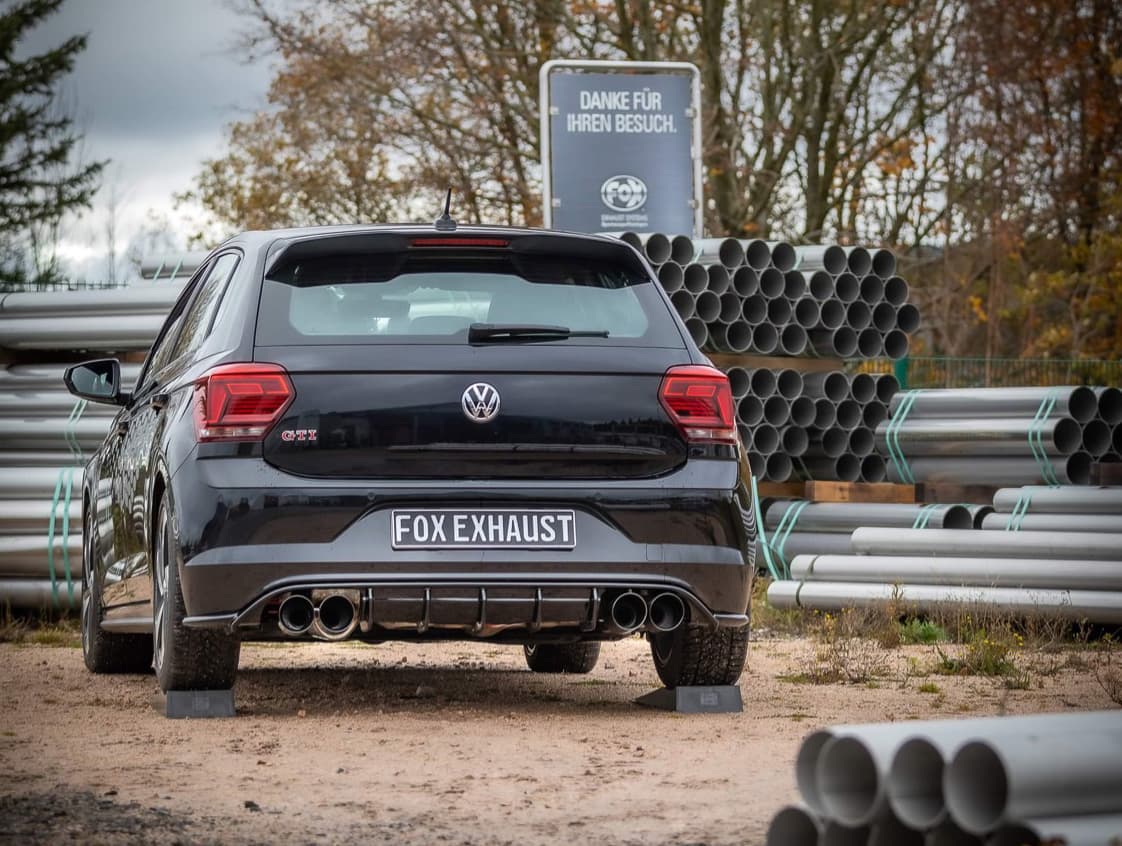 VW POLO GTI - FOX DUPLEX SPORTAUSPUFF – Bild 2