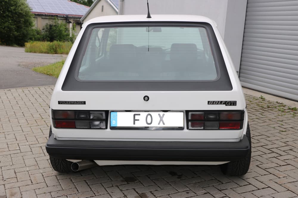 VW GOLF 1 GTI - FOX SPORTAUSPUFF – Bild 4