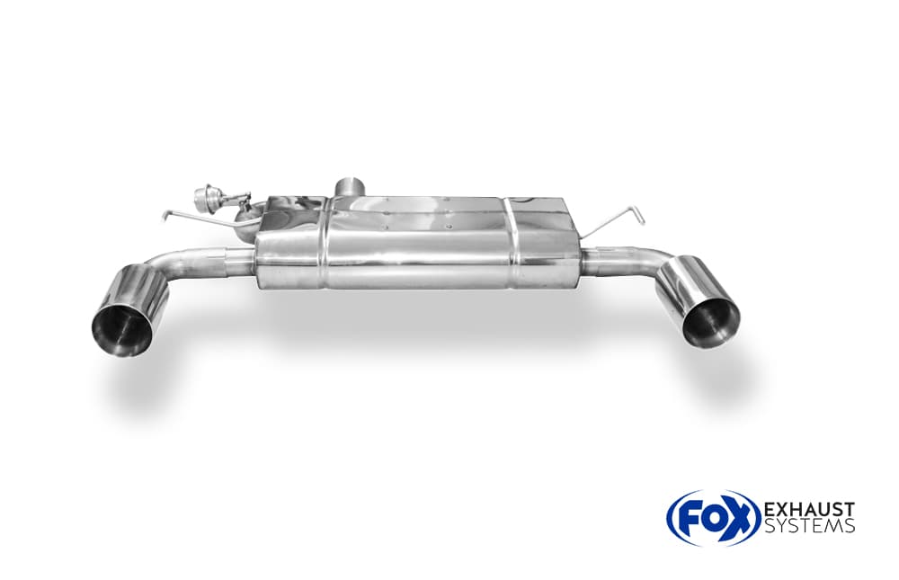 VW GOLF 4 R32 - FOX DUPLEX SPORTAUSPUFF – Bild 2