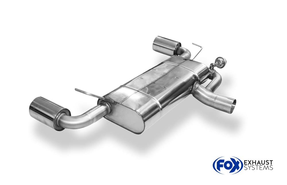 VW GOLF 4 R32 - FOX DUPLEX SPORTAUSPUFF – Bild 3