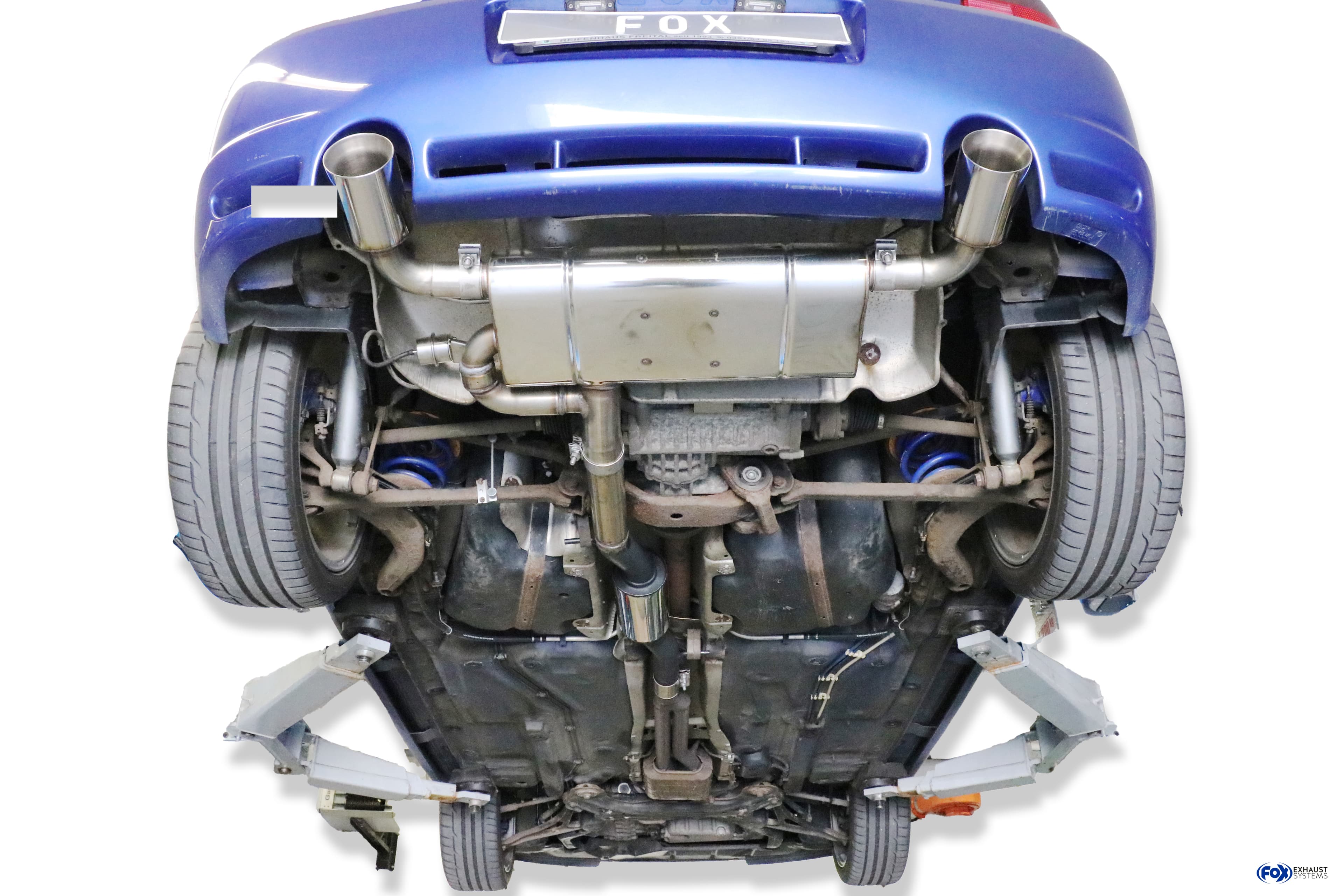 VW GOLF 4 R32 - FOX DUPLEX SPORTAUSPUFF – Bild 5