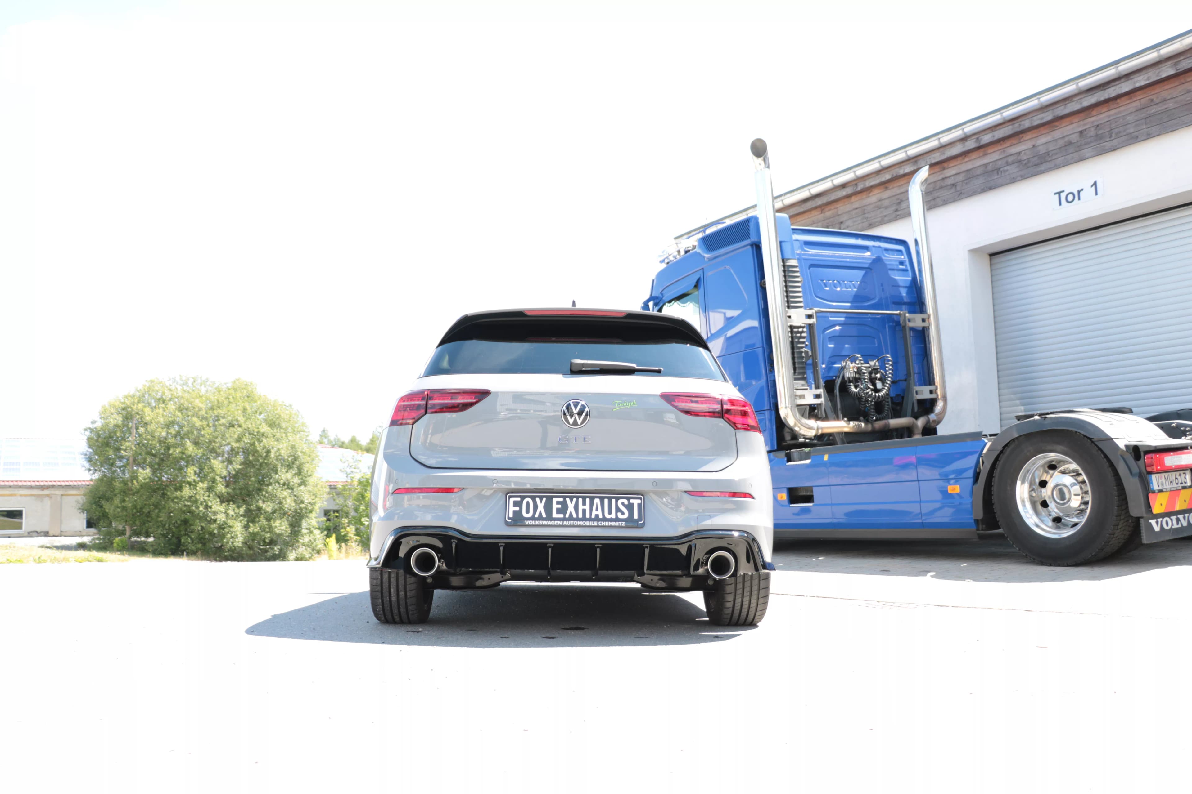 VW GOLF 8 GTE - FOX DUPLEX SPORTAUSPUFF – Bild 2