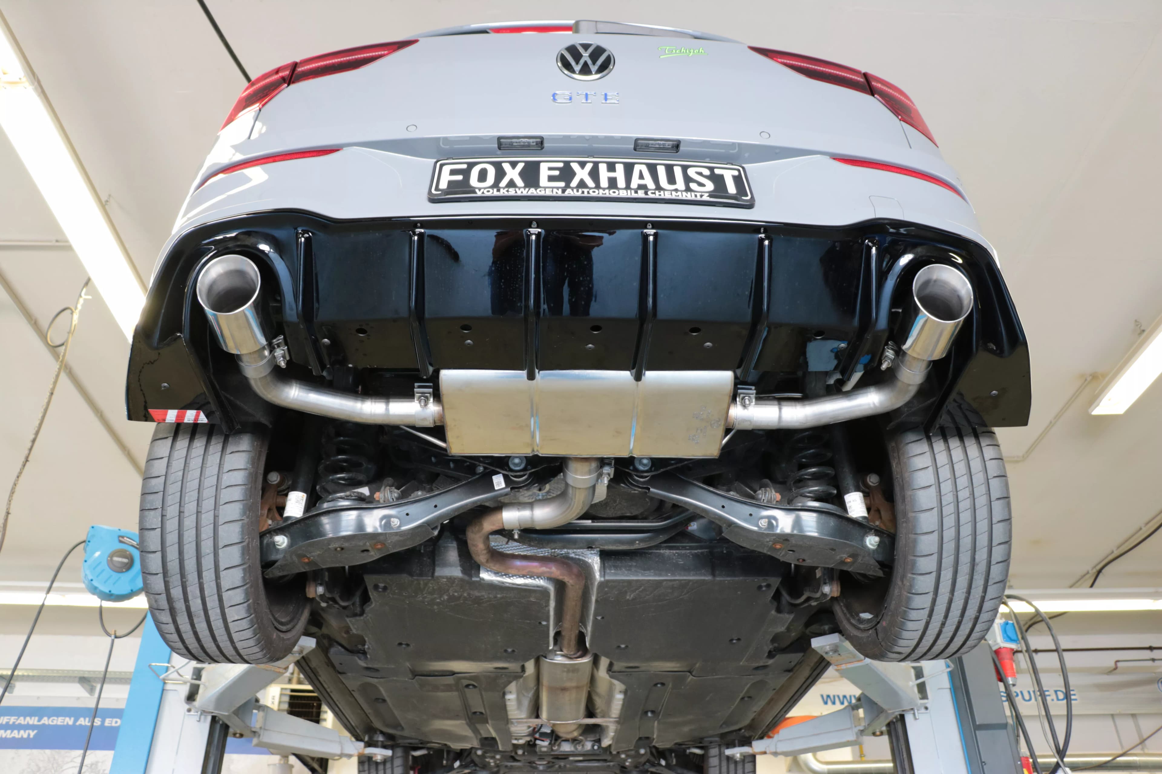 VW GOLF 8 GTE - FOX DUPLEX SPORTAUSPUFF – Bild 4