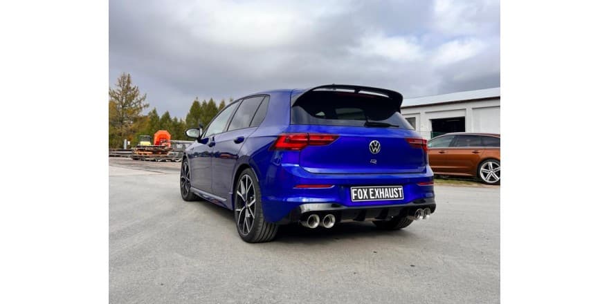 VW GOLF 8 R - DUPLEX SPORTAUSPUFF ANLAGE AB OPF Ø 76MM – Bild 3