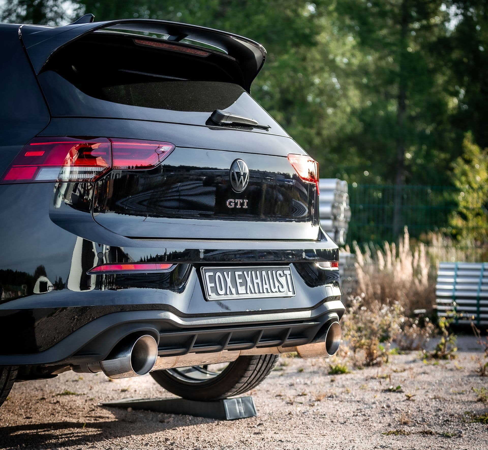 VW GOLF 8 GTI CLUBSPORT - FOX DUPLEX SPORTAUSPUFF ANLAGE AB OPF Ø 80MM – Bild 3