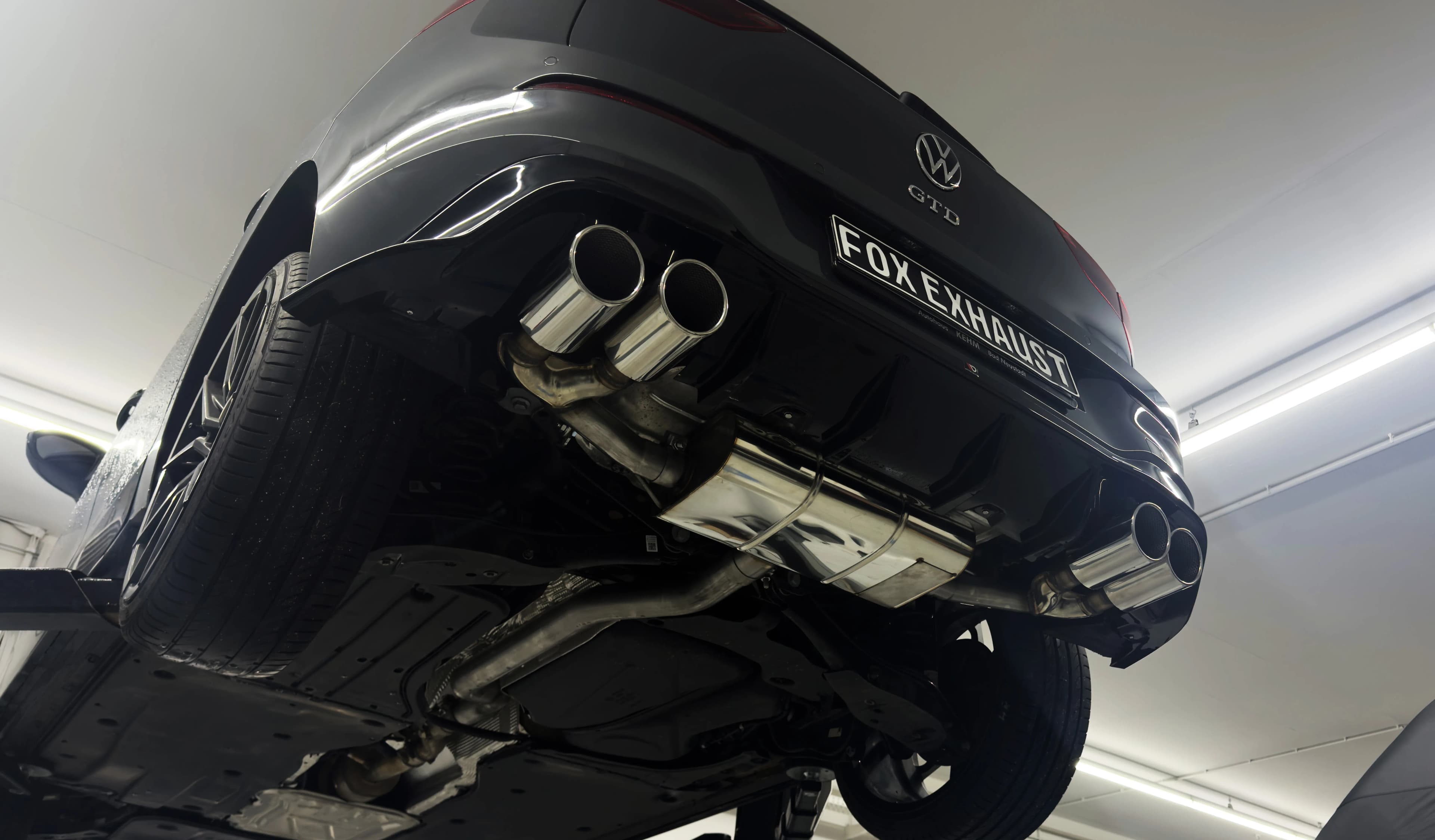 VW GOLF 8 GTD - FOX DUPLEX SPORTAUSPUFF ANLAGE – Bild 2