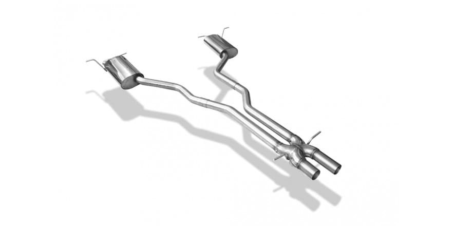 VW PHAETON - FOX DUPLEX SPORTAUSPUFF & X-PIPE – Bild 4