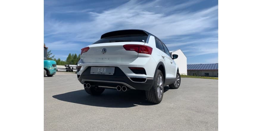 VW T-ROC - FOX Ø 70MM DUPLEX SPORTAUSPUFF