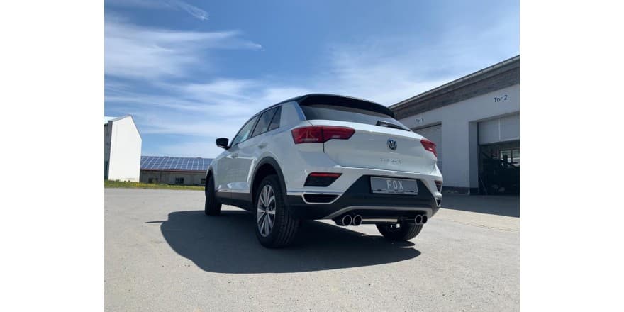 VW T-ROC - FOX Ø 70MM DUPLEX SPORTAUSPUFF – Bild 2