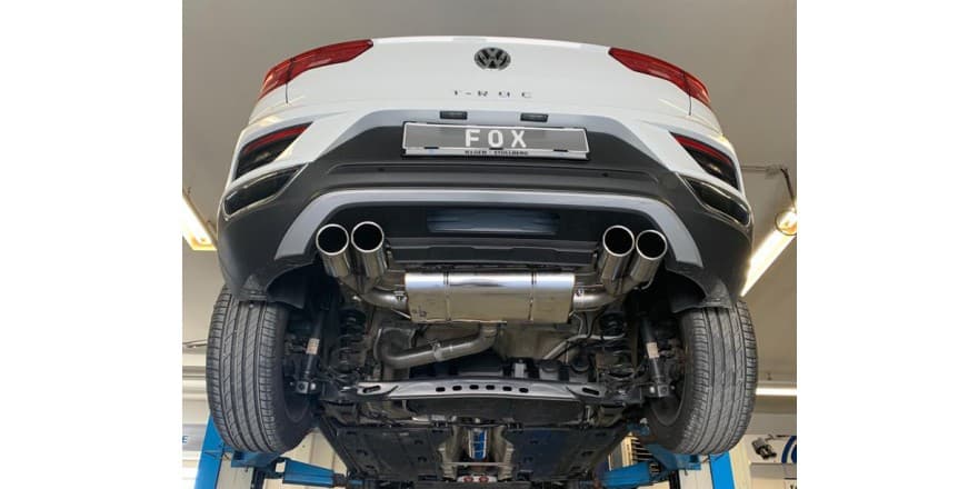 VW T-ROC - FOX Ø 70MM DUPLEX SPORTAUSPUFF – Bild 3