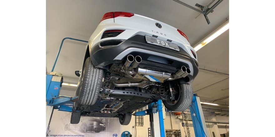 VW T-ROC - FOX Ø 70MM DUPLEX SPORTAUSPUFF – Bild 4