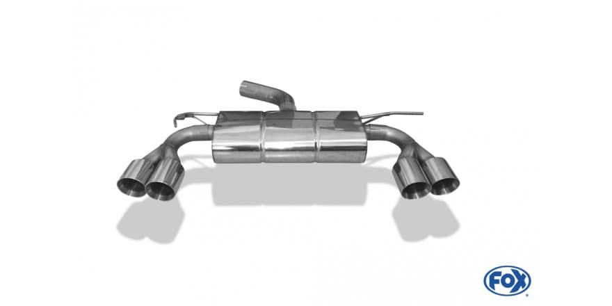 VW T-ROC - FOX Ø 70MM DUPLEX SPORTAUSPUFF – Bild 2