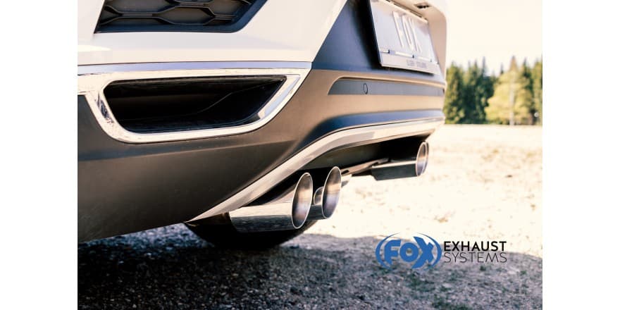 VW T-ROC - FOX Ø 70MM DUPLEX SPORTAUSPUFF – Bild 5
