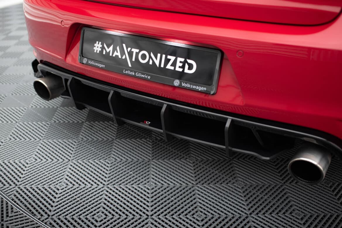 VW GOLF 6 GTI - MAXTON DESIGN STREET PRO DIFFUSOR HECK ANSATZ – Bild 2
