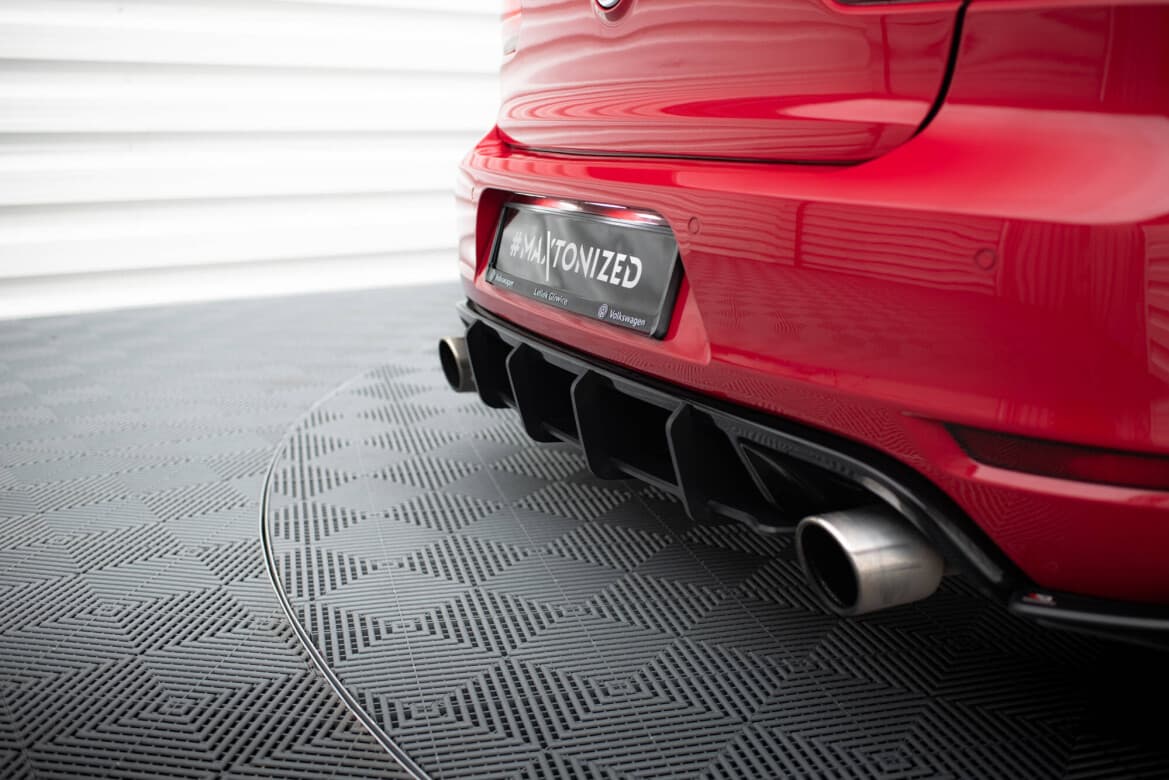 VW GOLF 6 GTI - MAXTON DESIGN STREET PRO DIFFUSOR HECK ANSATZ – Bild 3