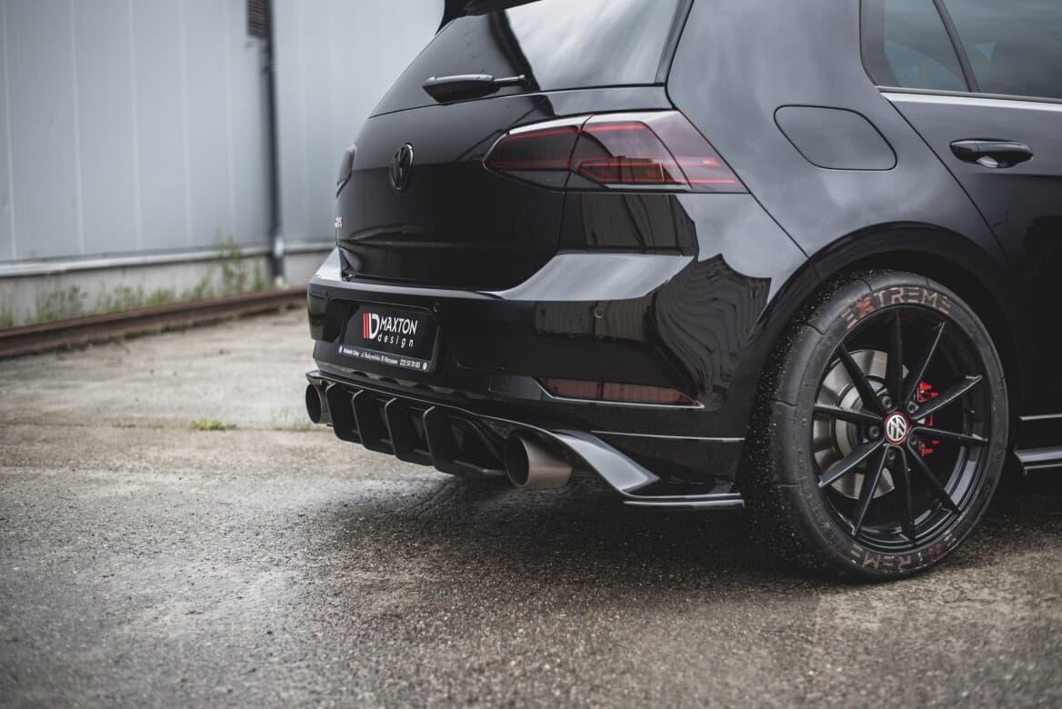 VW GOLF 7.5 GTI TCR - MAXTON DESIGN STREET PRO HECK ANSATZ DIFFUSOR – Bild 2