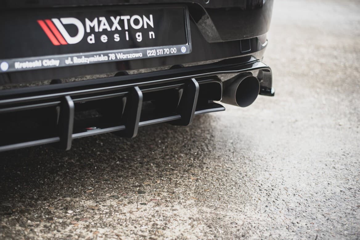 VW GOLF 7.5 GTI TCR - MAXTON DESIGN STREET PRO HECK ANSATZ DIFFUSOR – Bild 4