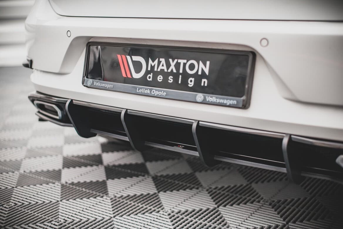 VW GOLF 7.5 R-LINE - MAXTON DESIGN STREET PRO HECK ANSATZ DIFFUSOR – Bild 3