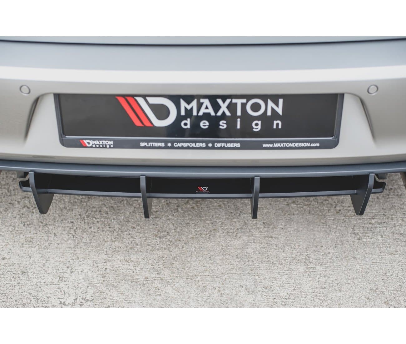 VW GOLF 7 GTI - MAXTON DESIGN HECK ANSATZ DIFFUSOR V.1 – Bild 5