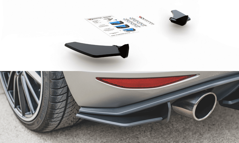 VW GOLF 7 GTI - MAXTON DESIGN CNC HECK SIDE SEITEN FLAPS