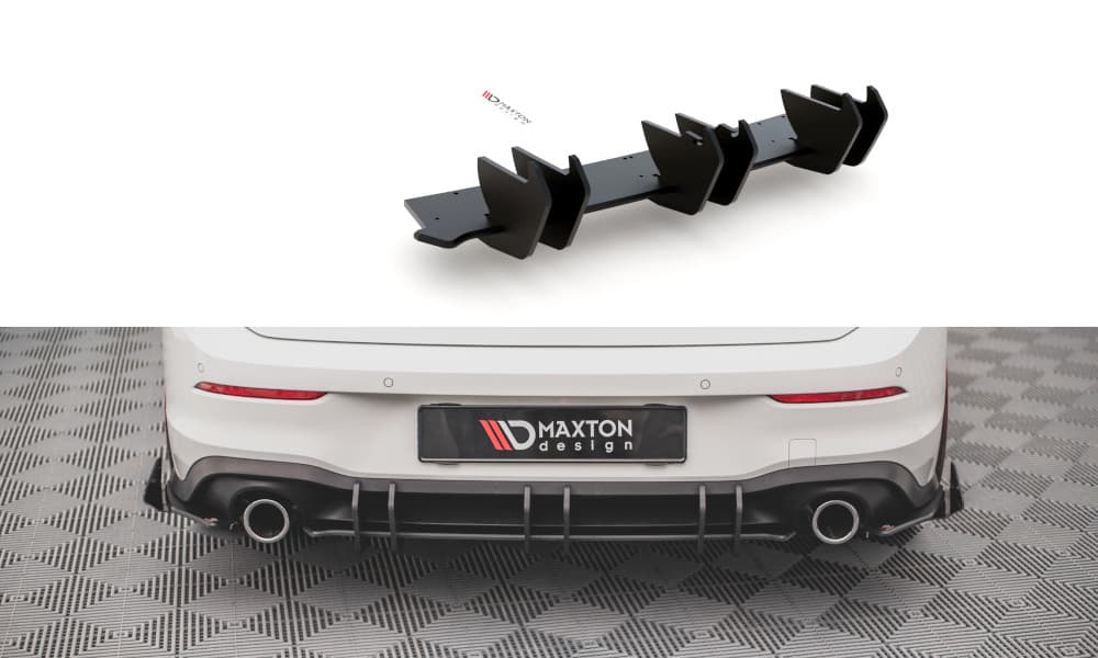 VW GOLF 8 GTI - MAXTON DESIGN RACING HECK DIFFUSOR ANSATZ V.2