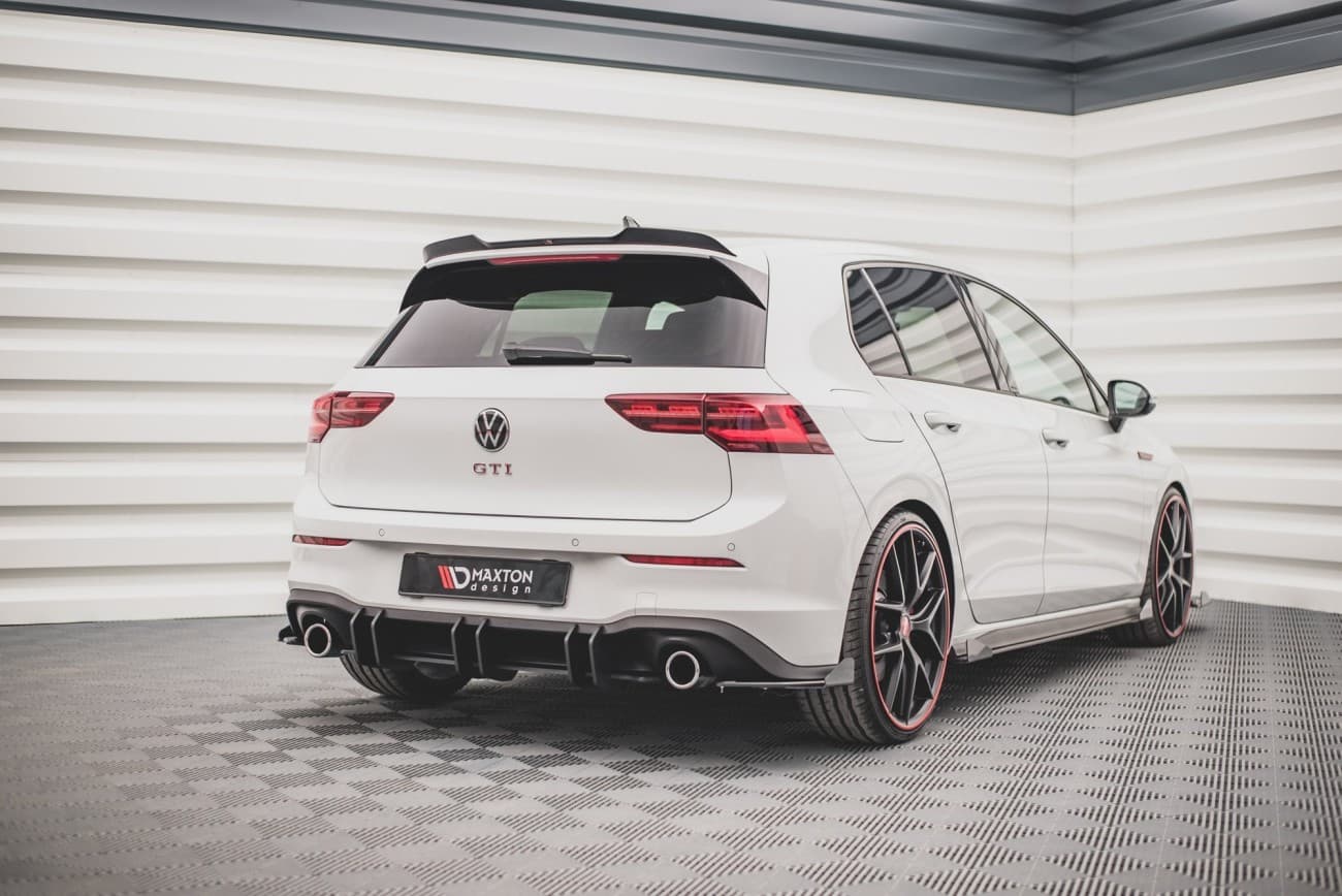VW GOLF 8 GTI - MAXTON DESIGN RACING HECK DIFFUSOR ANSATZ V.2 – Bild 3