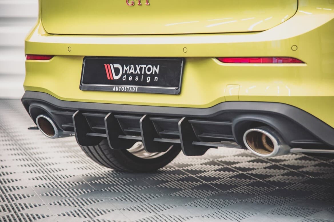 VW GOLF 8 GTI CLUBSPORT - MAXTON DESIGN STREET PRO HECK ANSATZ DIFFUSOR – Bild 2