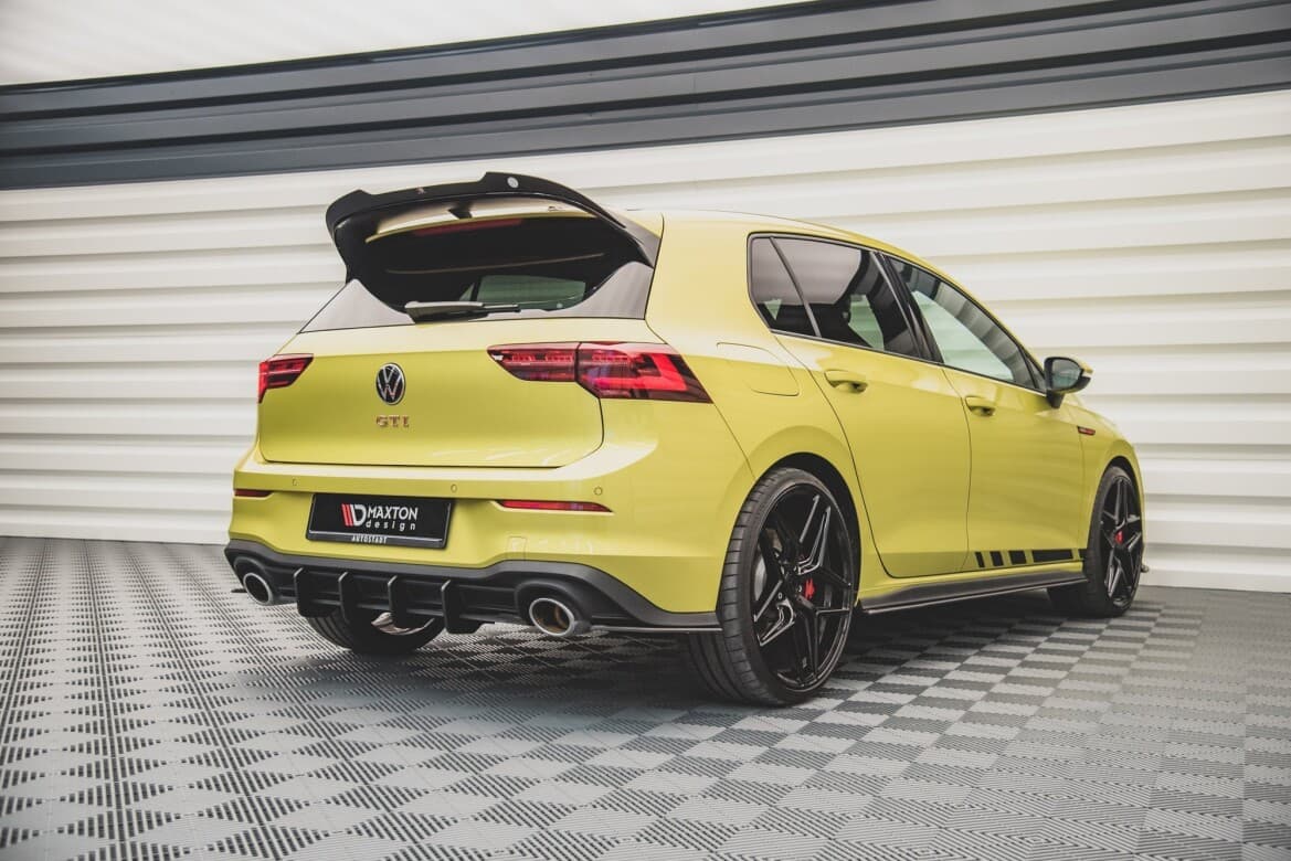 VW GOLF 8 GTI CLUBSPORT - MAXTON DESIGN STREET PRO HECK ANSATZ DIFFUSOR – Bild 5
