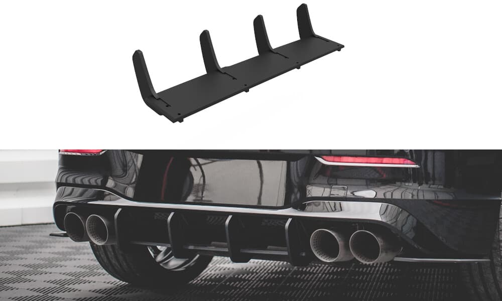 VW GOLF 8 R - MAXTON DESIGN STREET PRO HECK ANSATZ DIFFUSOR – Maxton Design