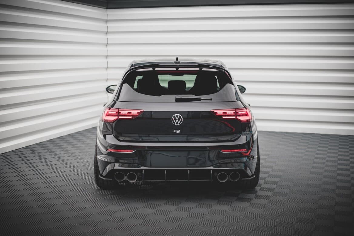 VW GOLF 8 R - MAXTON DESIGN STREET PRO HECK ANSATZ DIFFUSOR – Bild 3