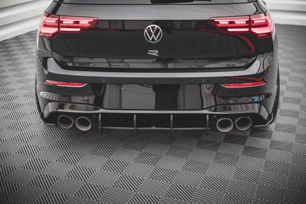 VW GOLF 8 R - MAXTON DESIGN STREET PRO HECK ANSATZ DIFFUSOR – Bild 5