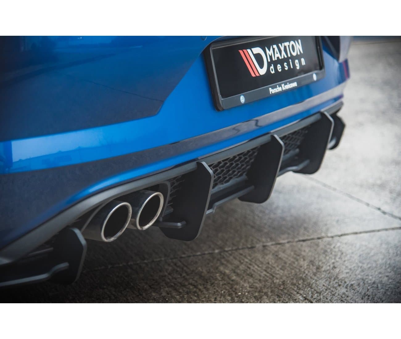 VW POLO GTI - MAXTON DESIGN HECK DIFFUSOR ANSATZ – Bild 2