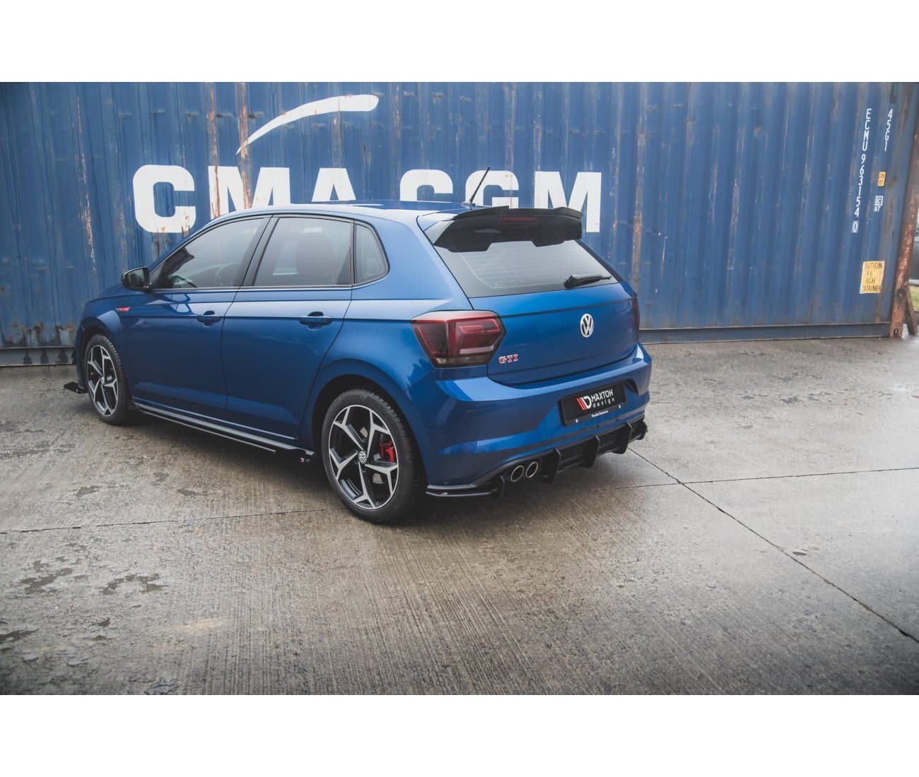 VW POLO GTI - MAXTON DESIGN HECK DIFFUSOR ANSATZ – Bild 3