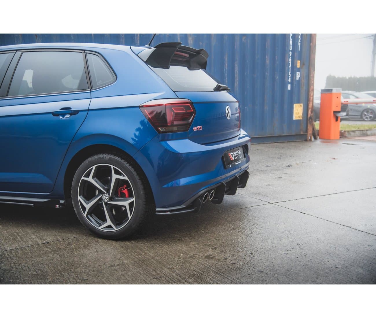 VW POLO GTI - MAXTON DESIGN HECK DIFFUSOR ANSATZ – Bild 4