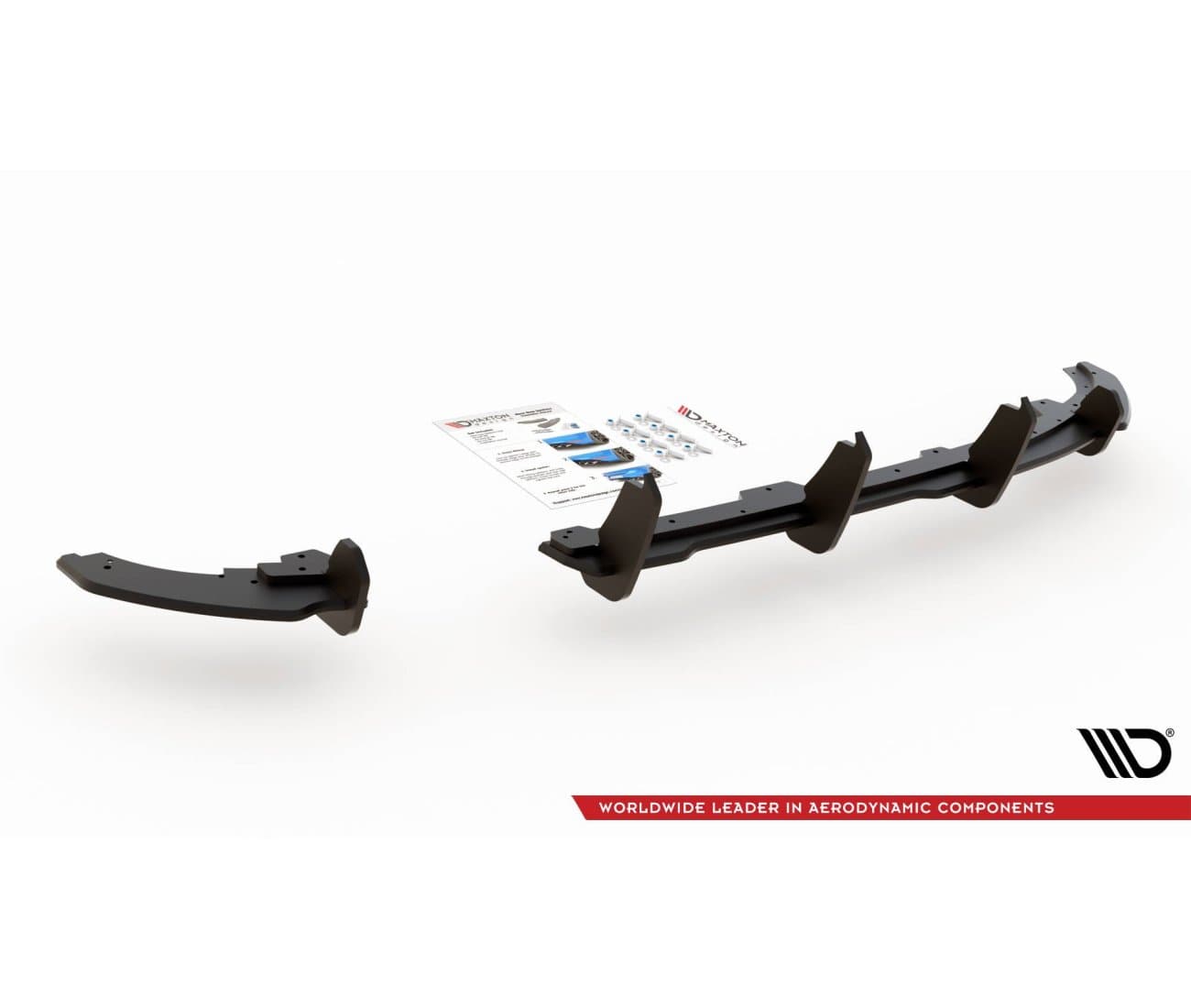 VW POLO GTI - MAXTON DESIGN HECK DIFFUSOR ANSATZ – Bild 5
