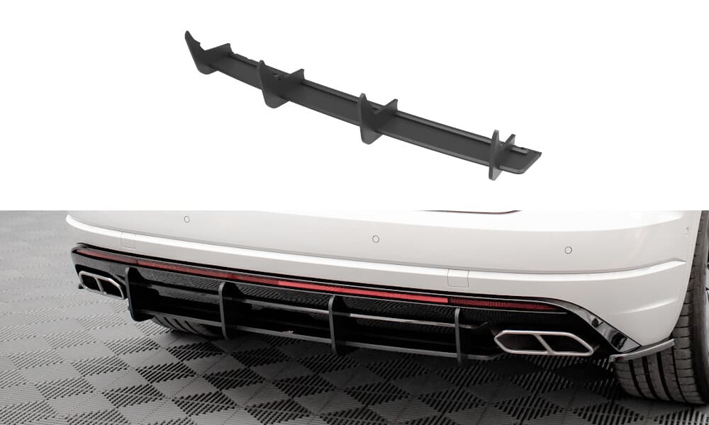 VW TOUAREG - MAXTON DESIGN STREET PRO HECK DIFFUSOR ANSATZ