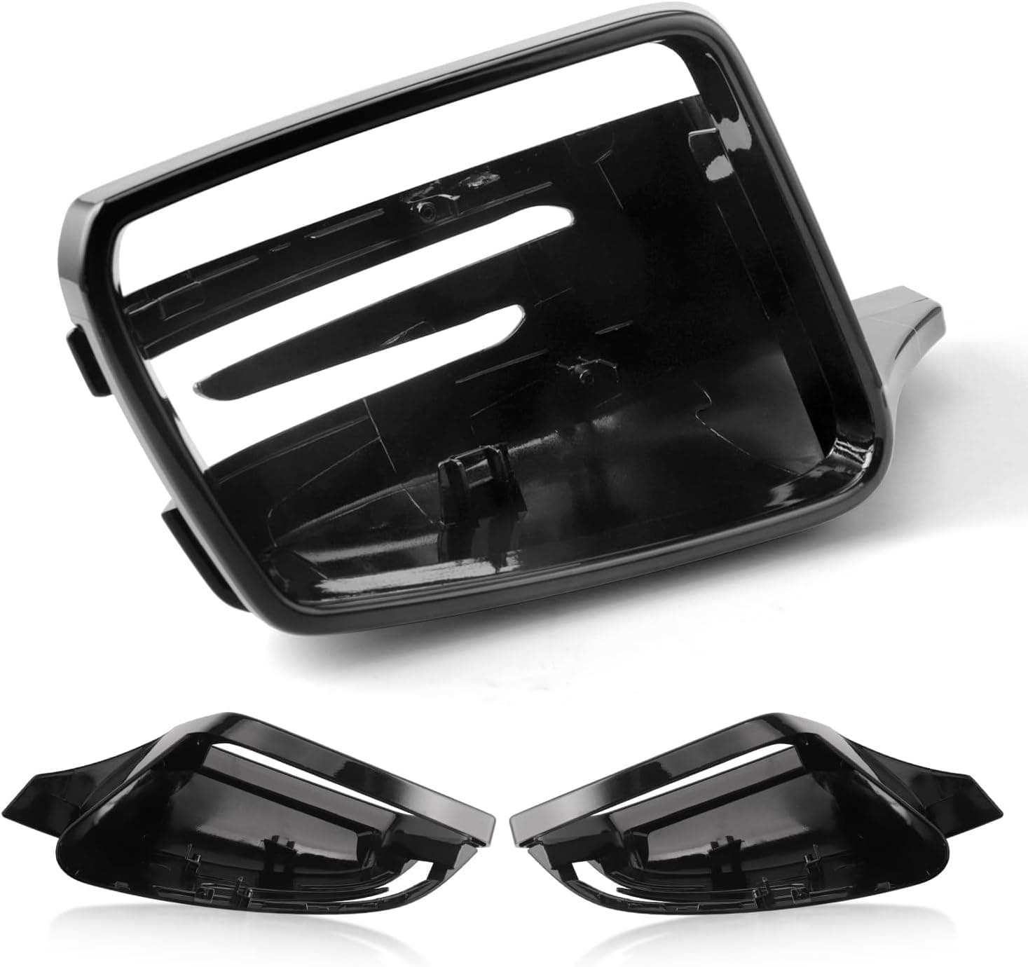 MERCEDES A-KLASSE - SET SPIEGELKAPPEN SCHWARZ GLANZ V.1 – Bild 4