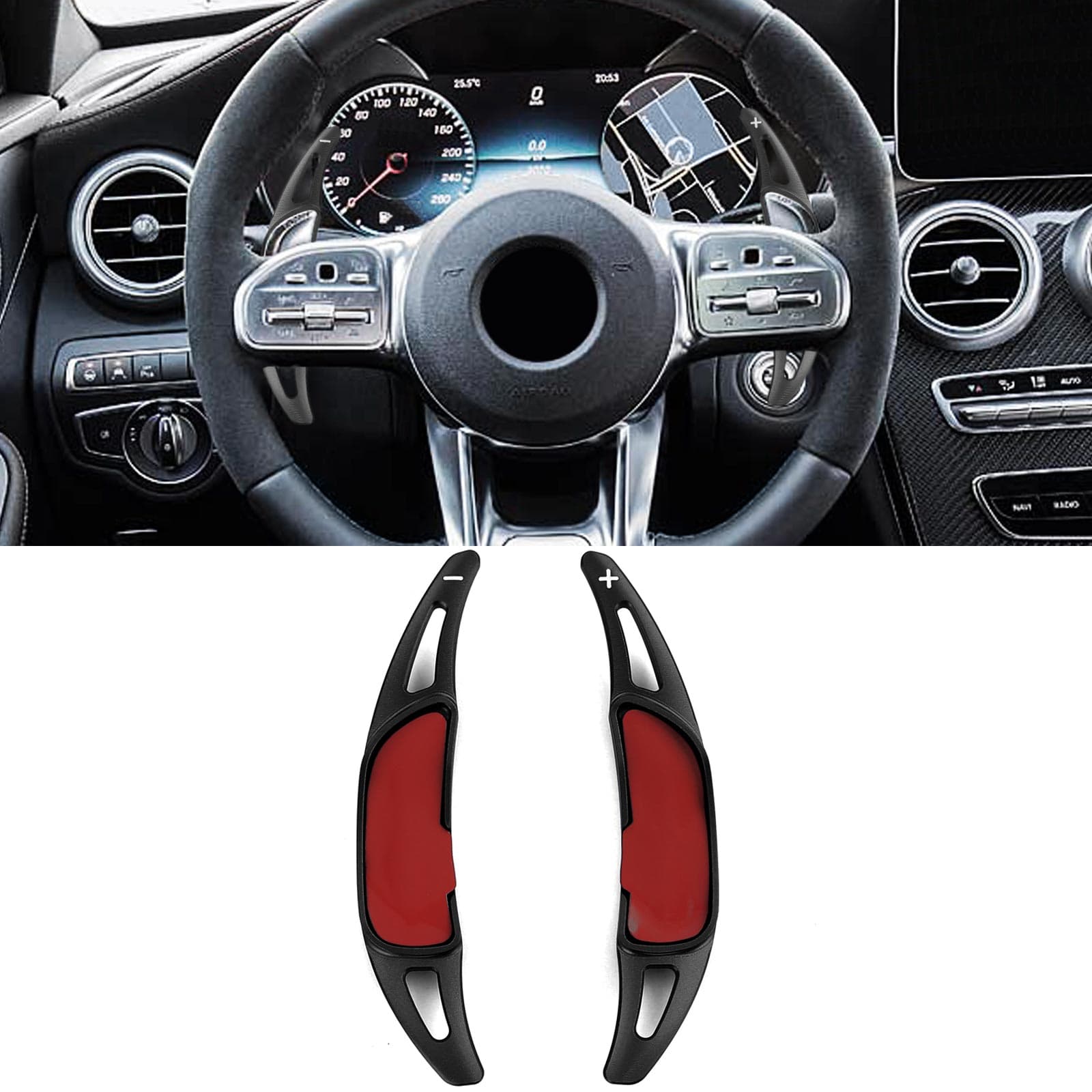 MERCEDES AMG SCHALTWIPPEN VERLÄNGERUNGEN V.1