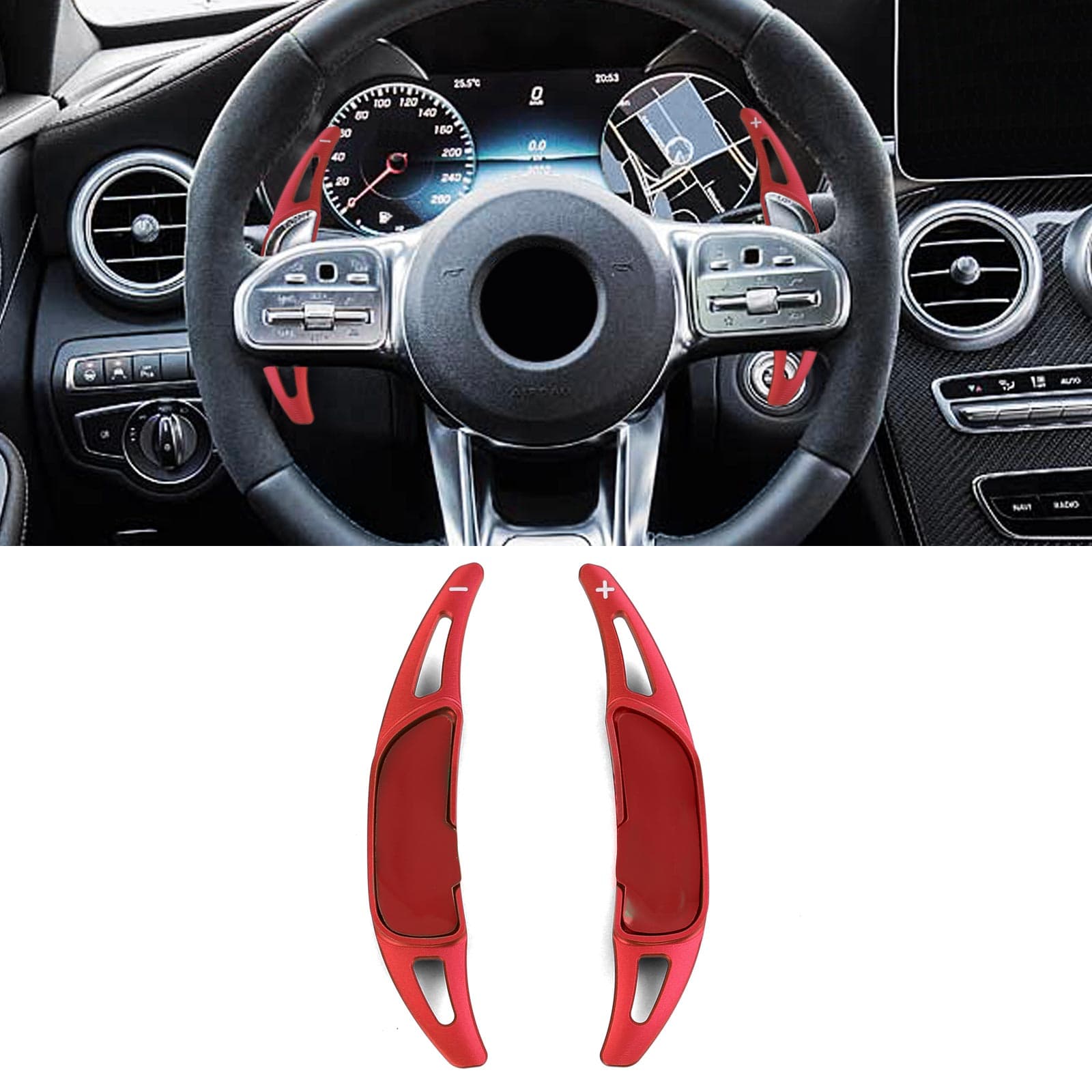 MERCEDES AMG SCHALTWIPPEN VERLÄNGERUNGEN V.4