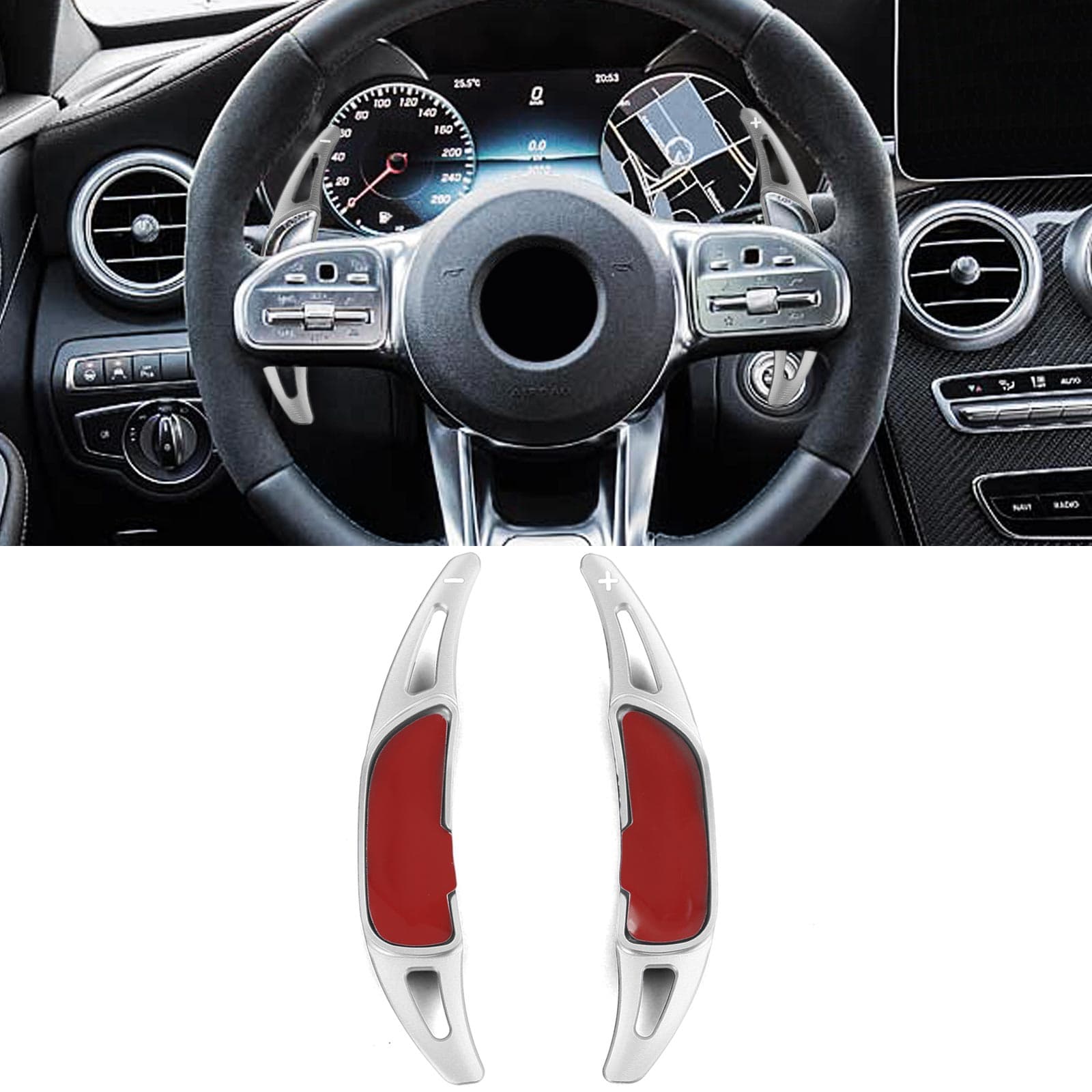 MERCEDES AMG SCHALTWIPPEN VERLÄNGERUNGEN V.2
