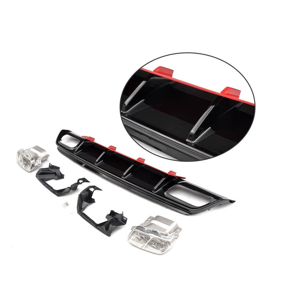 MERCEDES A-KLASSE - DIFFUSOR SET A45 AMG OPTIK – Bild 2