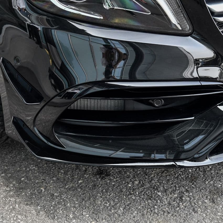 MERCEDES A-KLASSE AMG LINE - FRONT SPOILER AERO KIT (7PCS) V.2 – Bild 2