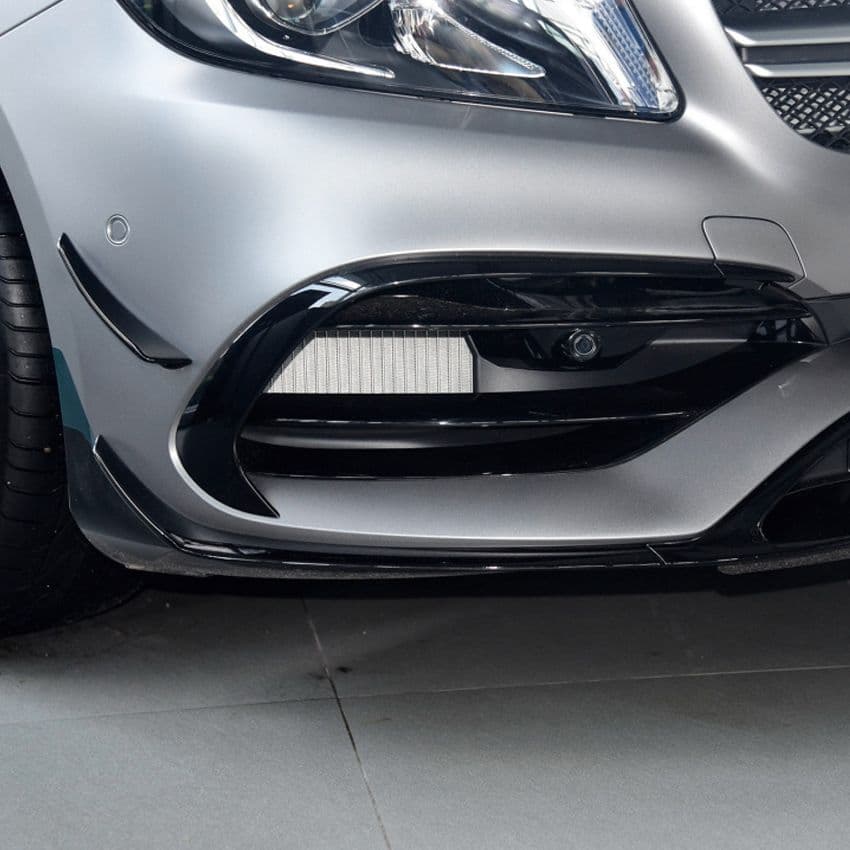 MERCEDES A-KLASSE AMG LINE - FRONT SPOILER AERO KIT (7PCS) V.2 – Bild 3