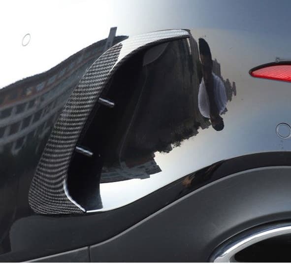 MERCEDES A-KLASSE - FLICS FLAPS IN CARBON OPTIK – Bild 2
